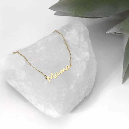 For Mom - Mama Letter Necklace