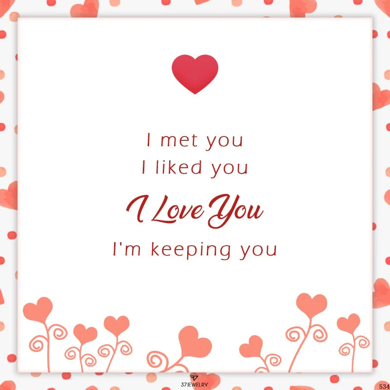 Card-I Met You, I Like You, I Love You, I'm Keeping You-37bracelet