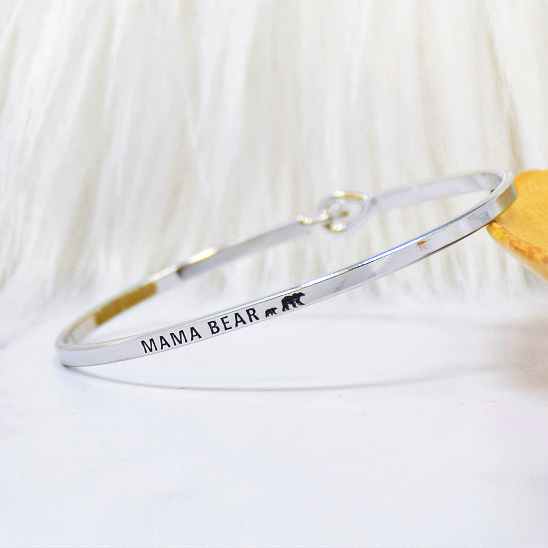 For Mother - Don't Mess With Mama Bear Bracelet