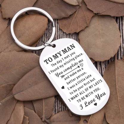 For Husband - I Want All of My Last to Be with You Keychain