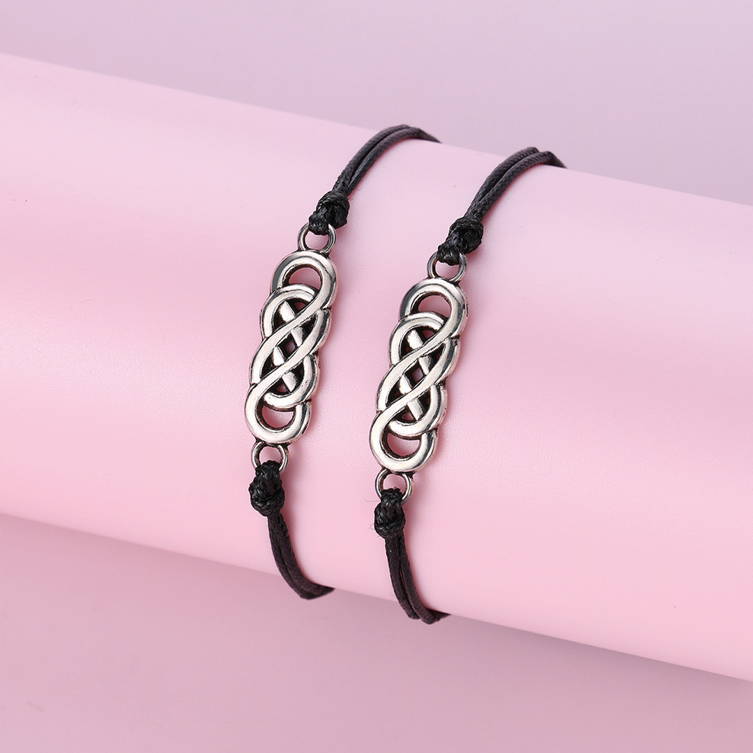 For Friend - To My Girl Gang Celtic Braided Bracelet