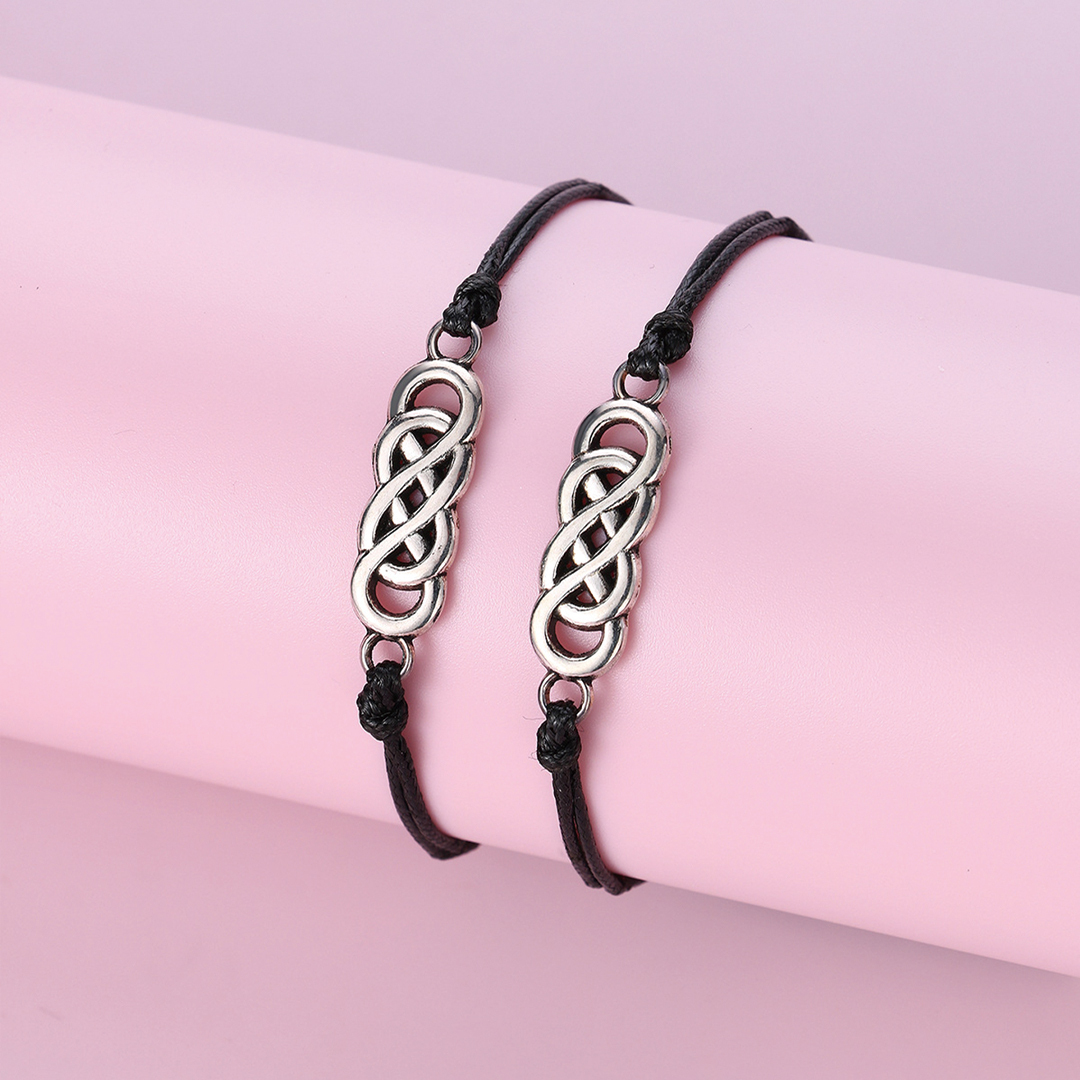 For Friend - To My Girl Gang Celtic Braided Bracelet