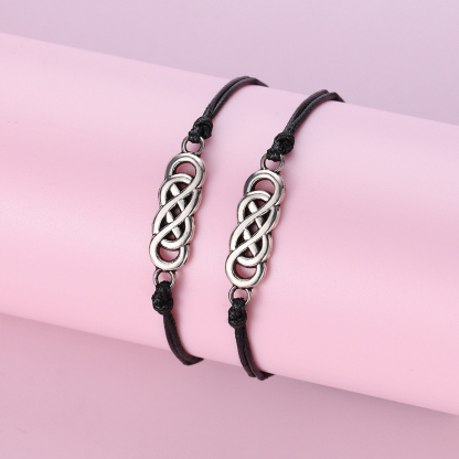 For Friend - To My Girl Gang Celtic Braided Bracelet