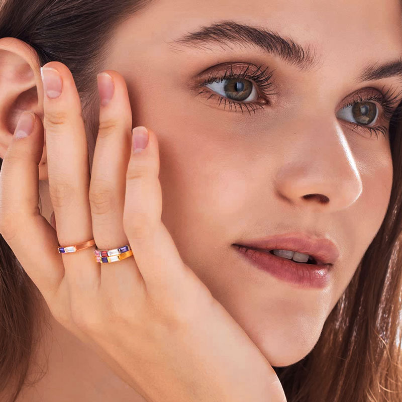 For Mother - Moms Can Keep Their Kids In The Heart Custom  Birthstone Ring