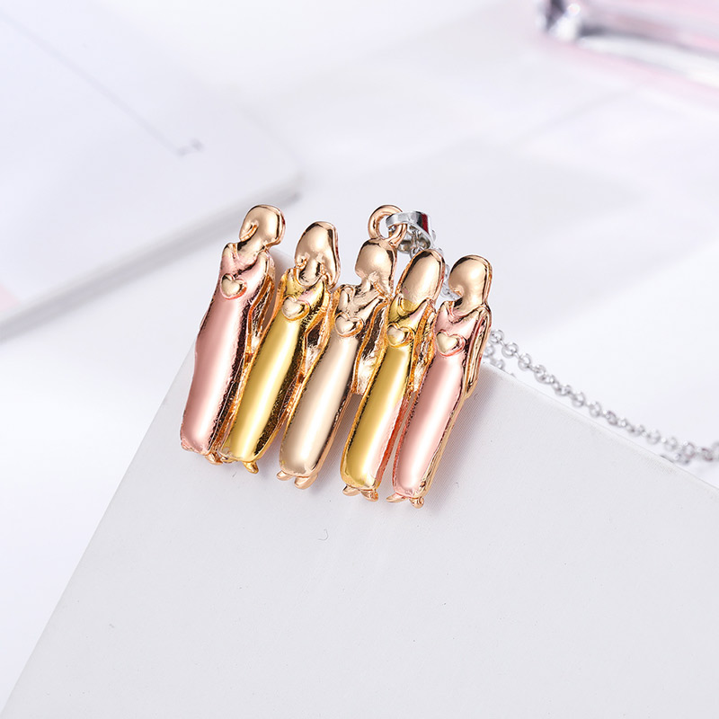 For Sister - A Sister Is God's Way Of Making Sure We Never Walk Alone Sister Necklace