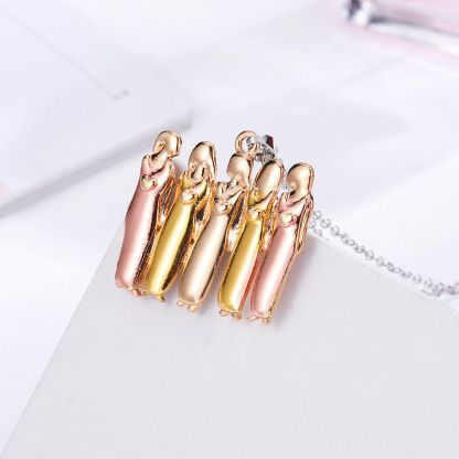 For Sister - A Sister Is God's Way Of Making Sure We Never Walk Alone Sister Necklace