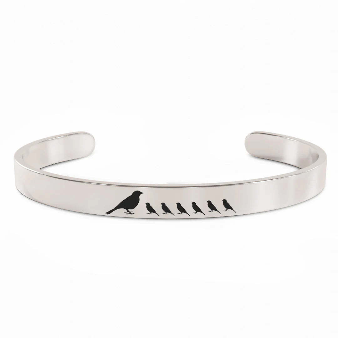 For Mom - Mama Bird Bracelet-37bracelet
