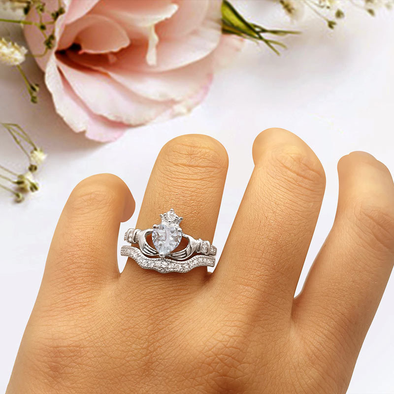 Stacking Claddagh Ring