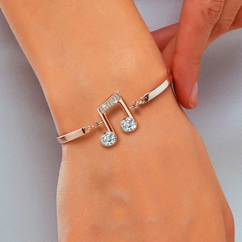 For Family - Family Is Like Music Musical Note Bracelet-37bracelet