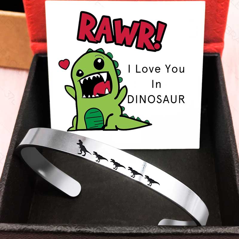 For Mom - Mama  Dinosaur Bracelet