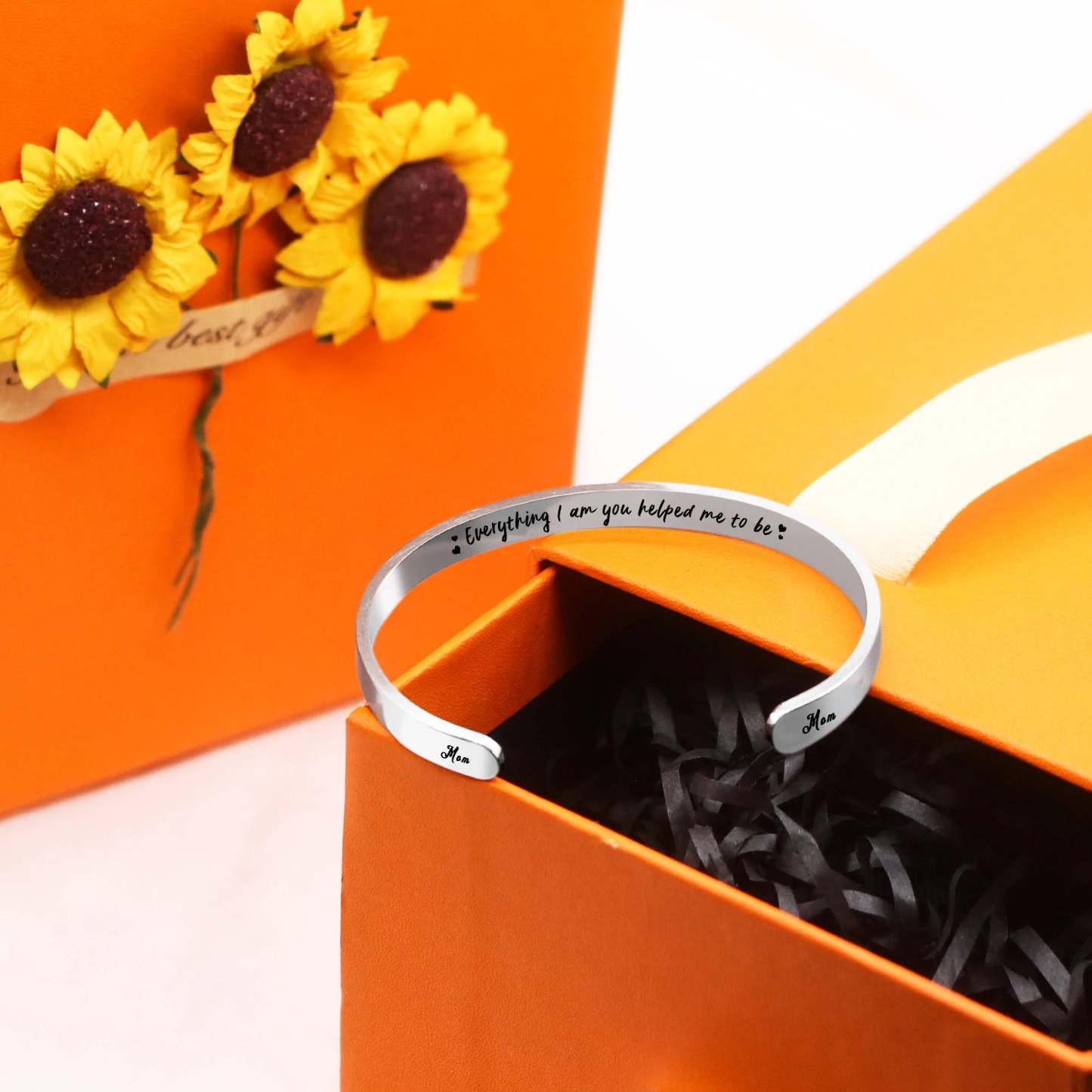 For Mom - Everything I Am You Helped Me To Be Bracelet