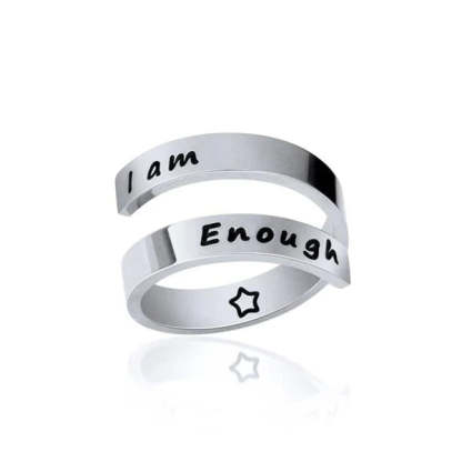 I am Enough Ring