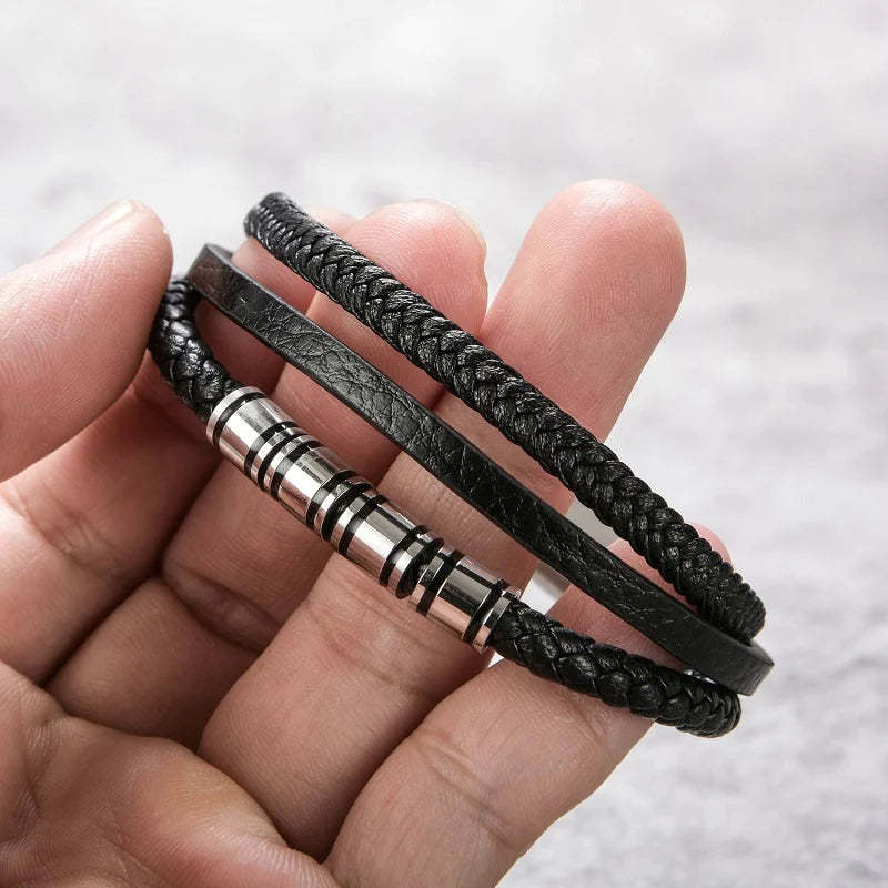 For Grandson - Be Strong Be Brave Be You Be Badass Bracelet-37bracelet