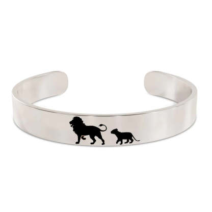 For Mom - Mama  Lion Bold Bracelet