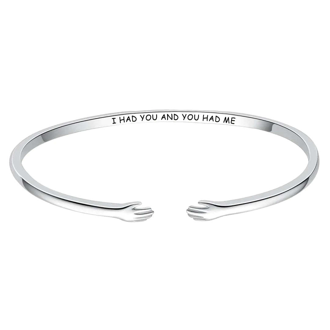 For Love - I Had You And You Had Me Hug Bracelet-37bracelet