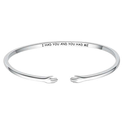 For Love - I Had You And You Had Me Hug Bracelet-37bracelet