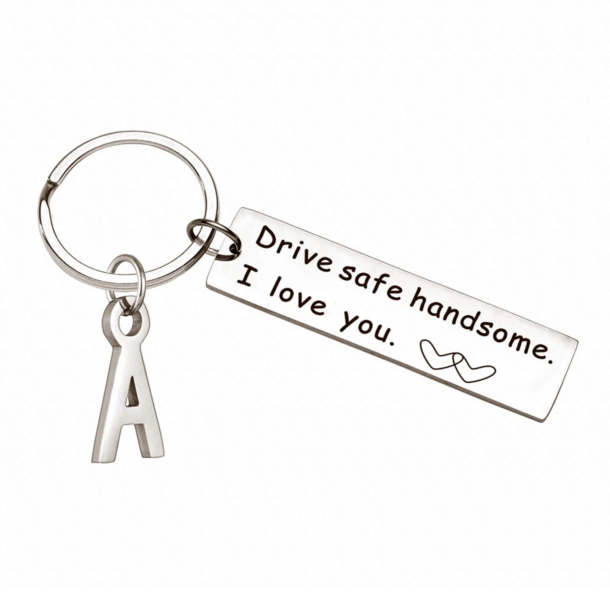 For Husband - Drive Safe Handsome Keychain