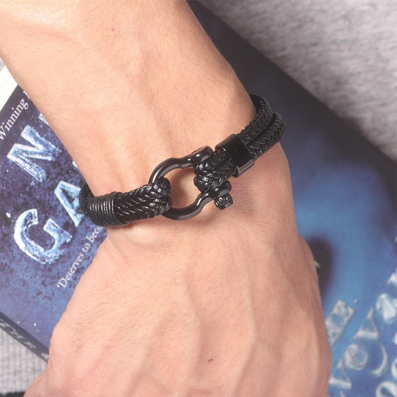 For Son - Mother And Son Forever Linked Together Knot Bracelet