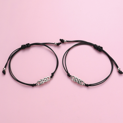 For Friend - To My Girl Gang Celtic Braided Bracelet