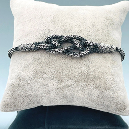 For Love -  You Are The One I Want To Be With Celtic Knot Braided Bracelet