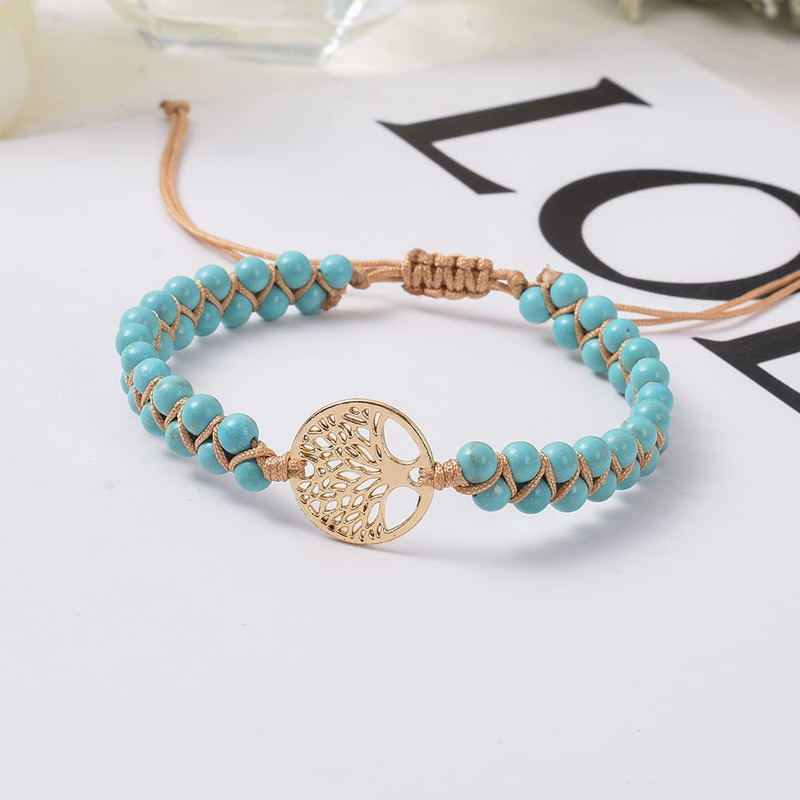For Mother - The Mother Is The Family Root Life Tree Beads Bracelet