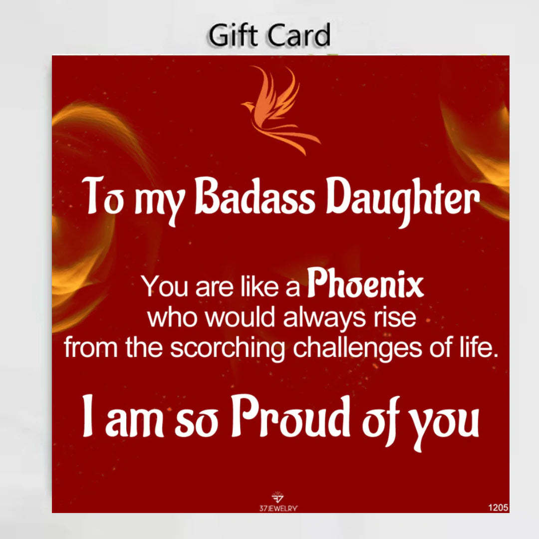 For Daughter - I Am So Proud Of You Phoenix Bracelet-37bracelet