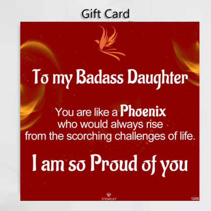 For Daughter - I Am So Proud Of You Phoenix Bracelet-37bracelet