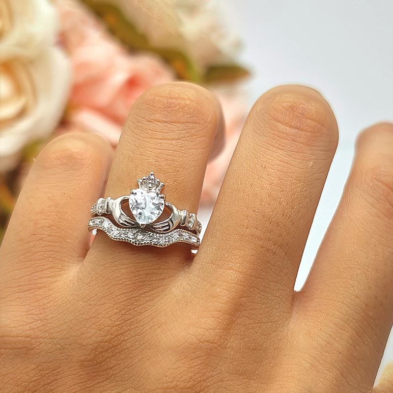 Stacking Claddagh Ring