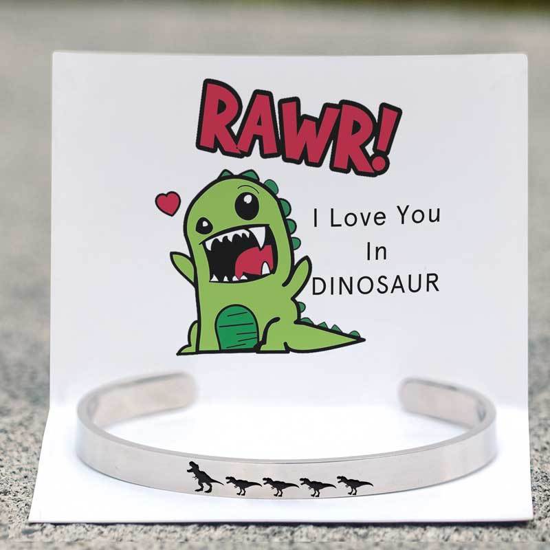 For Mom - Mama Dinosaur Bracelet