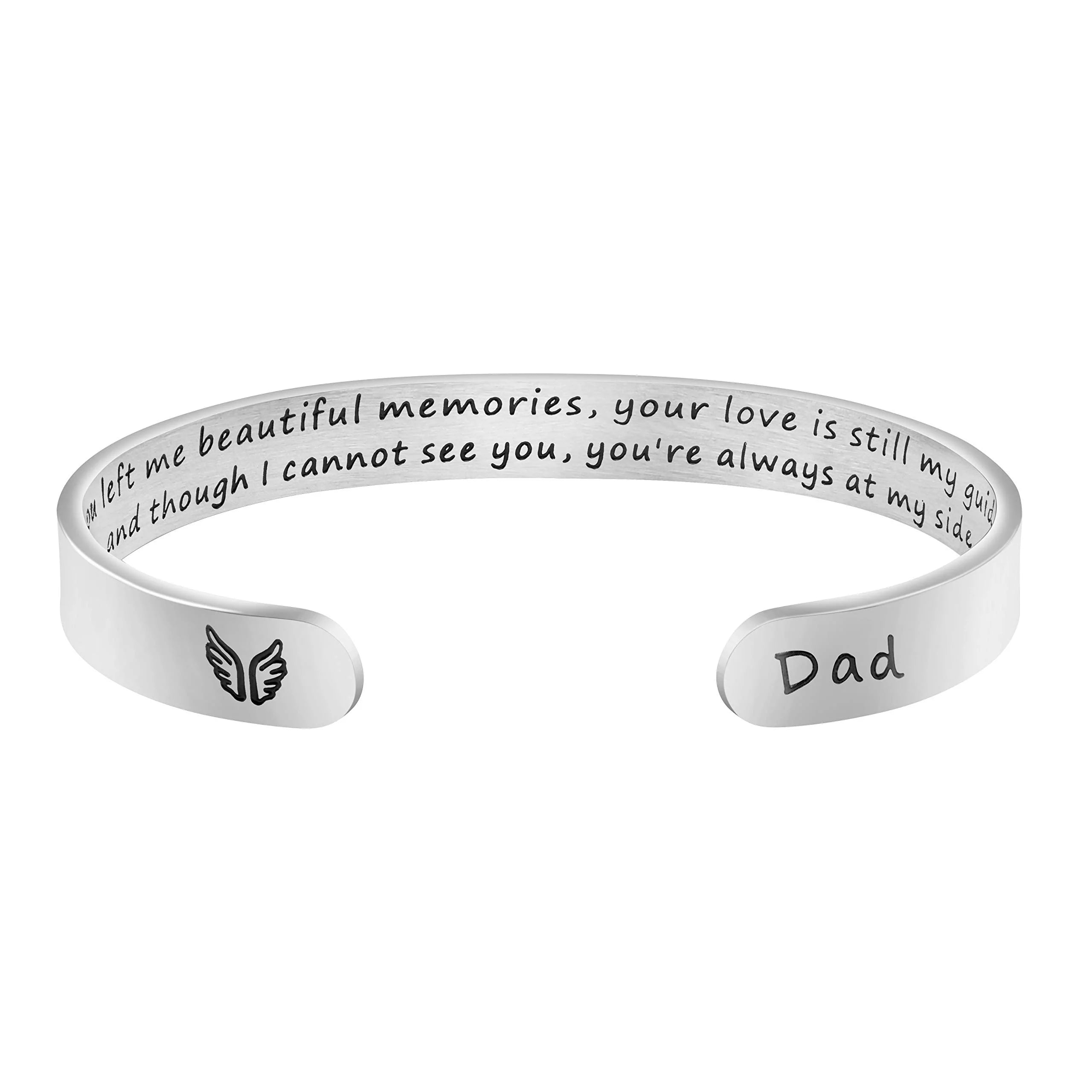 Memorial - You're Always At My Side Dad Bracelet