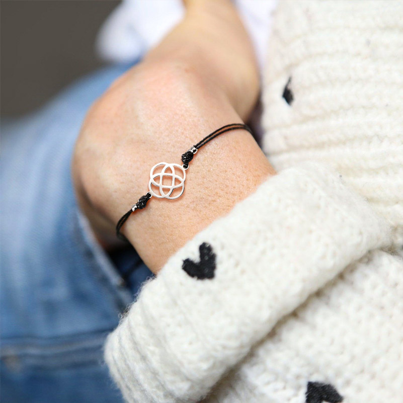 For Student - Congratulations, You're a  Senior! Briaided Bracelet