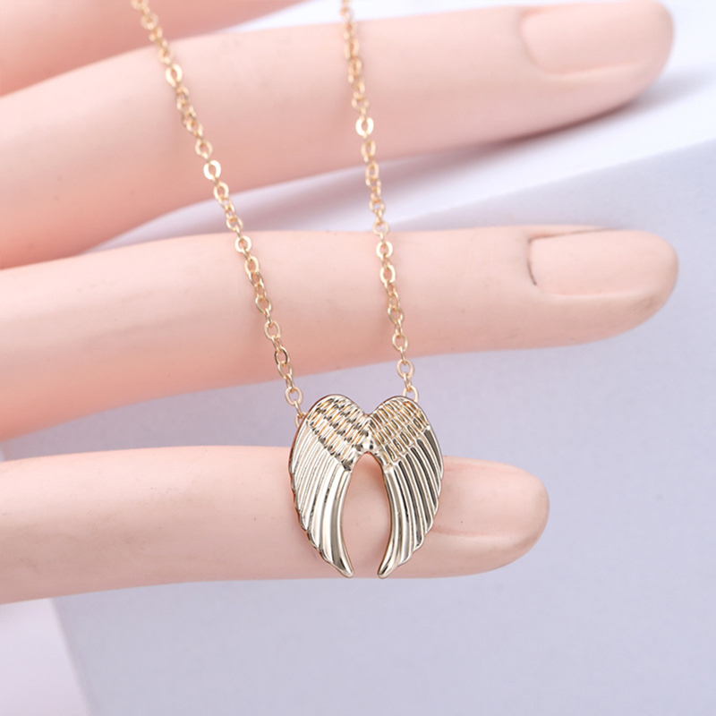 For Memorial - Hug from Heaven Wings  Necklace