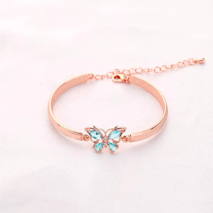 For Anyone - There is always time to start again Butterfly Bracelet-37bracelet