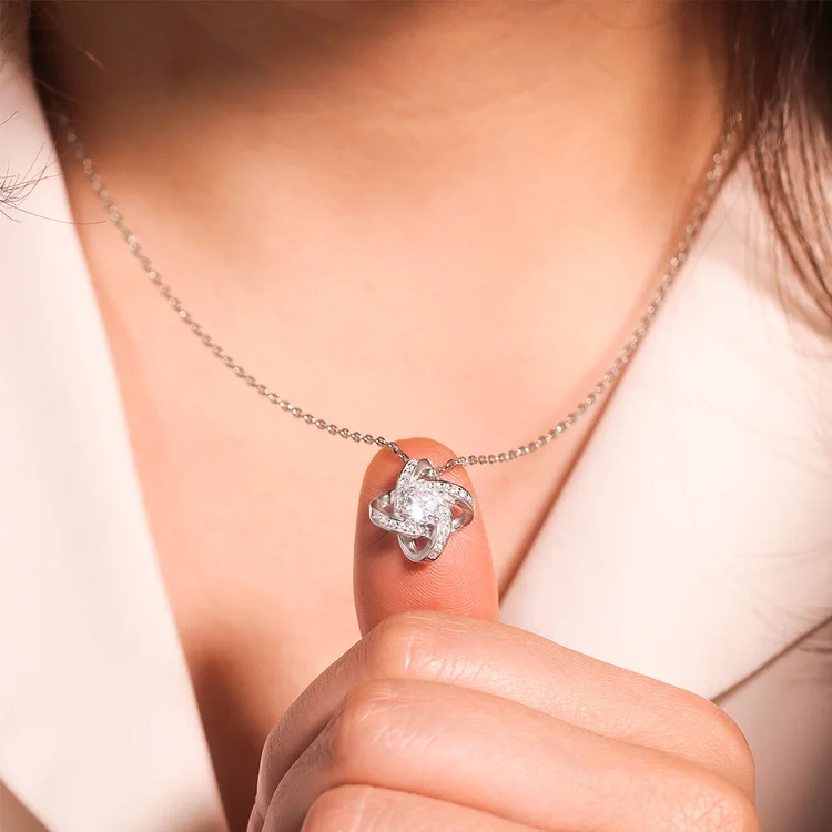 For Wife - Love, Your Husband Knot Necklace