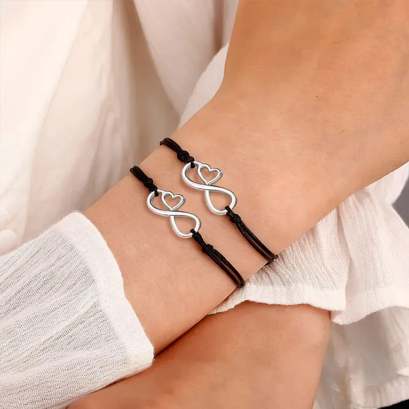 For Friend - To My Girl Gang Infinite Braided Bracelet