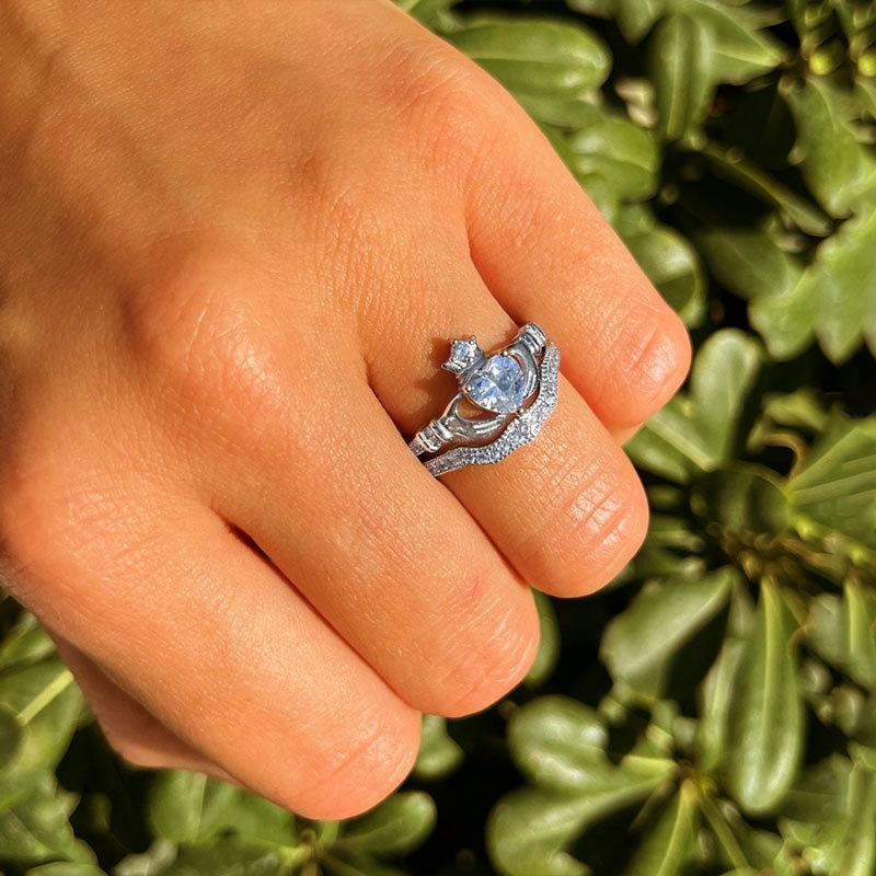 Stacking Claddagh Ring