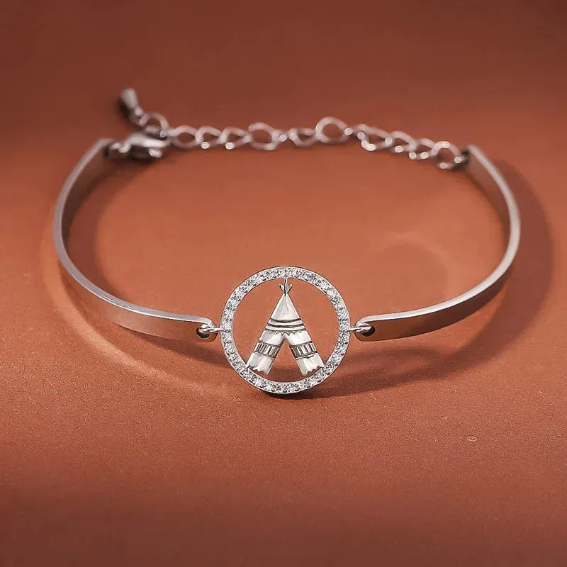 For Friend - Our Friendship Means The World To Me Tent Bracelet