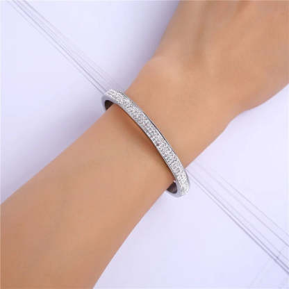 For Daughter - I Will Always Be With You Diamond Bracelet-37bracelet