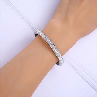 For Daughter - You Are Braver Thank  You Believe ... Diamond Bracelet-37bracelet