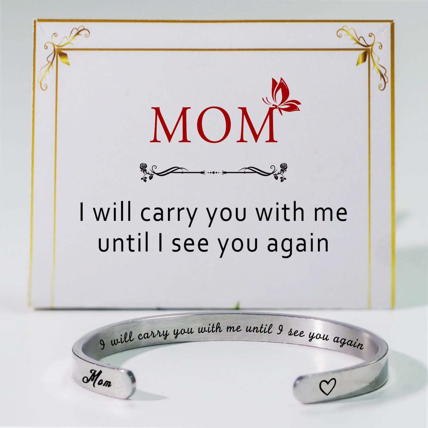 Memorial - I Will Carry You With Me Until I See You Again Bracelet