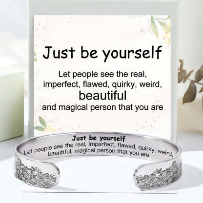 Just Be Yourself Bracelet