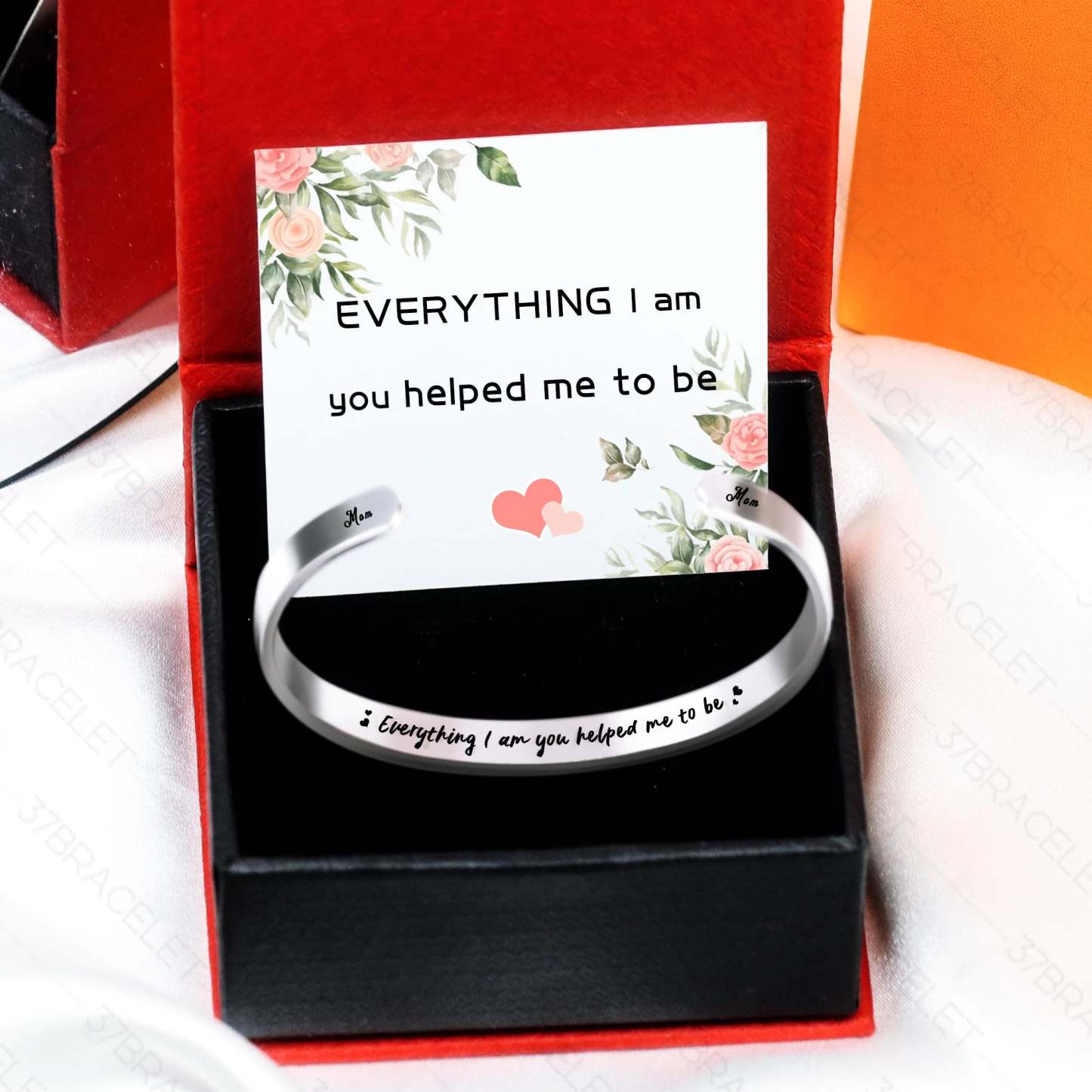 For Mom - Everything I Am You Helped Me To Be Bracelet