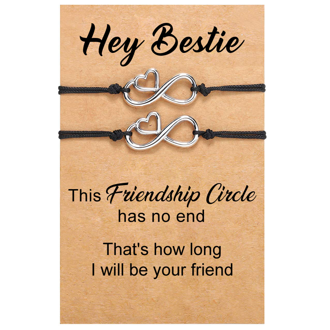 For Friend - Our Friendship Means The World To Me Bracelet