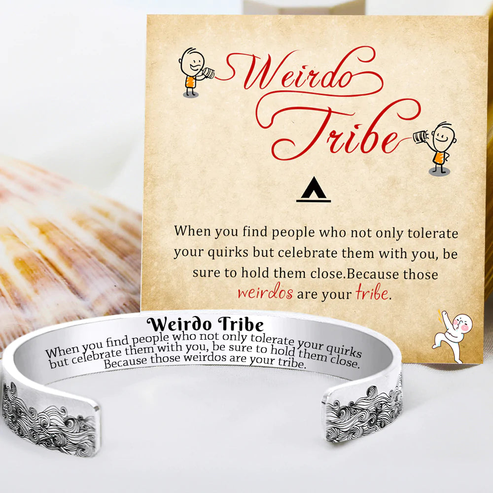 For Friends - Weirdo Tribe Cuff Wave Bracelet-37bracelet