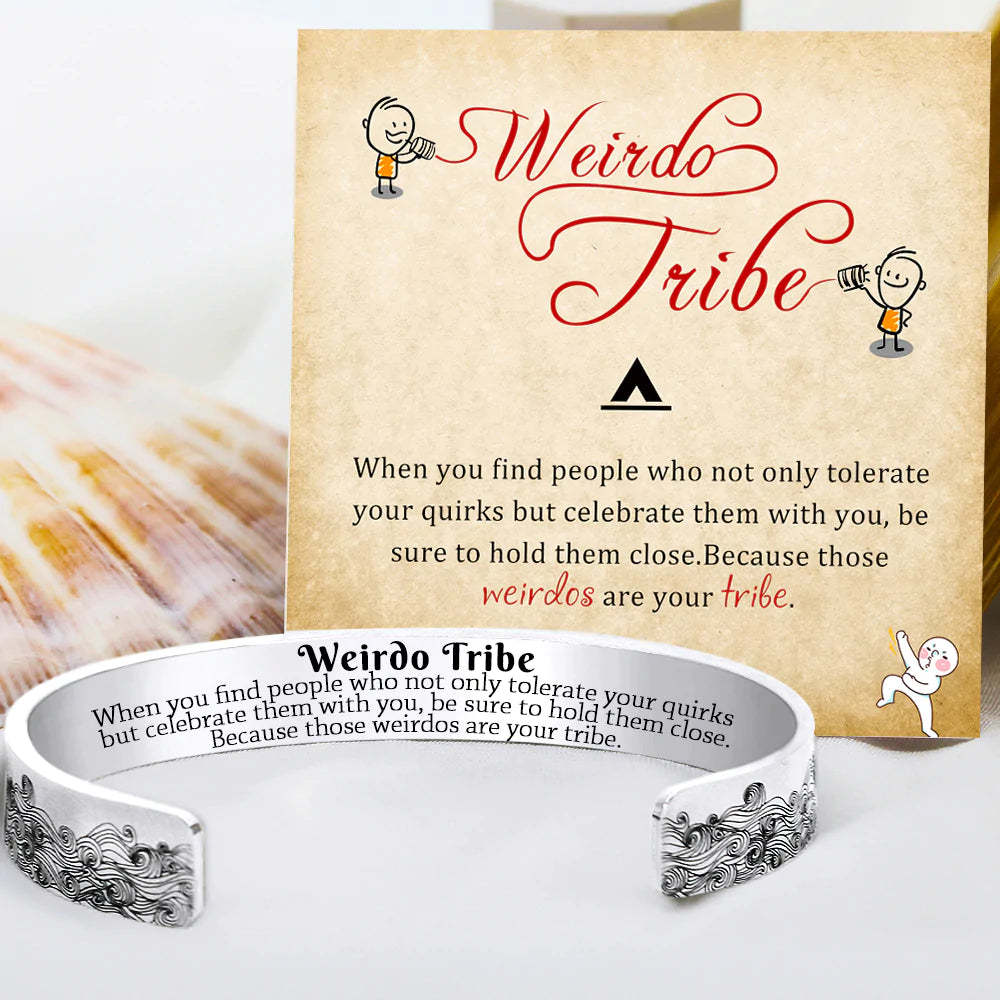 For Friends - Weirdo Tribe Cuff Wave Bracelet-37bracelet