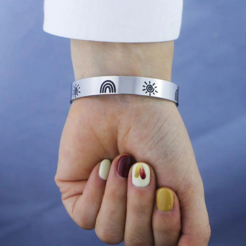 You Are My Sunshine Rainbow Bracelet