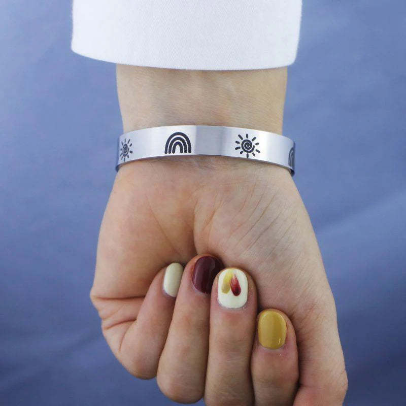 You Are My Sunshine Rainbow Bracelet