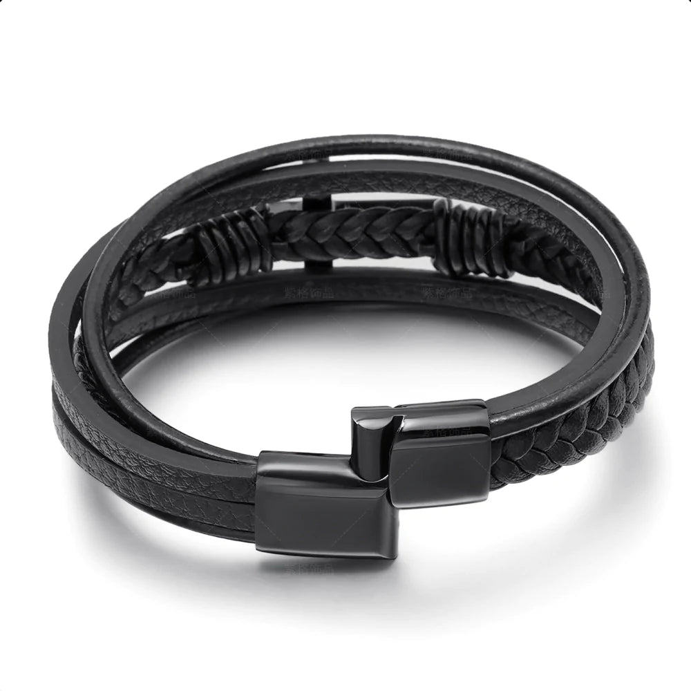 For Love - You are the One I Want to Be with Cross Braided Bracelet