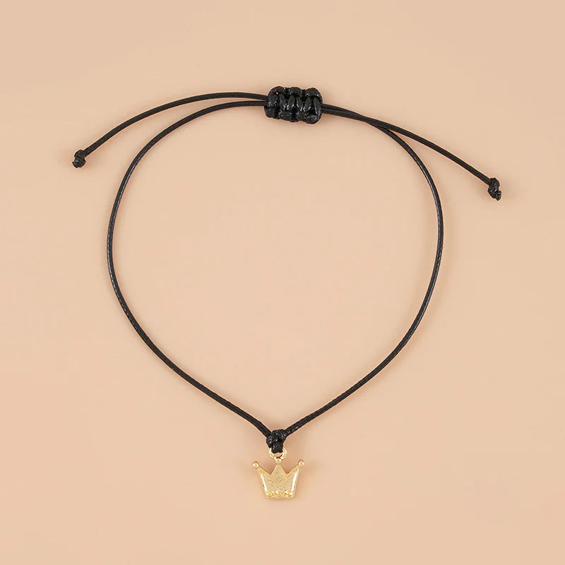Gold Crown Bracelet