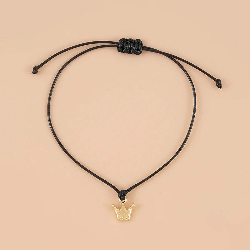 Gold Crown Bracelet